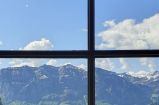 Ausblick auf Kühe und die Kanisfluh